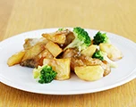 「揚げ魚のレモン風味ソース和え」はこちら