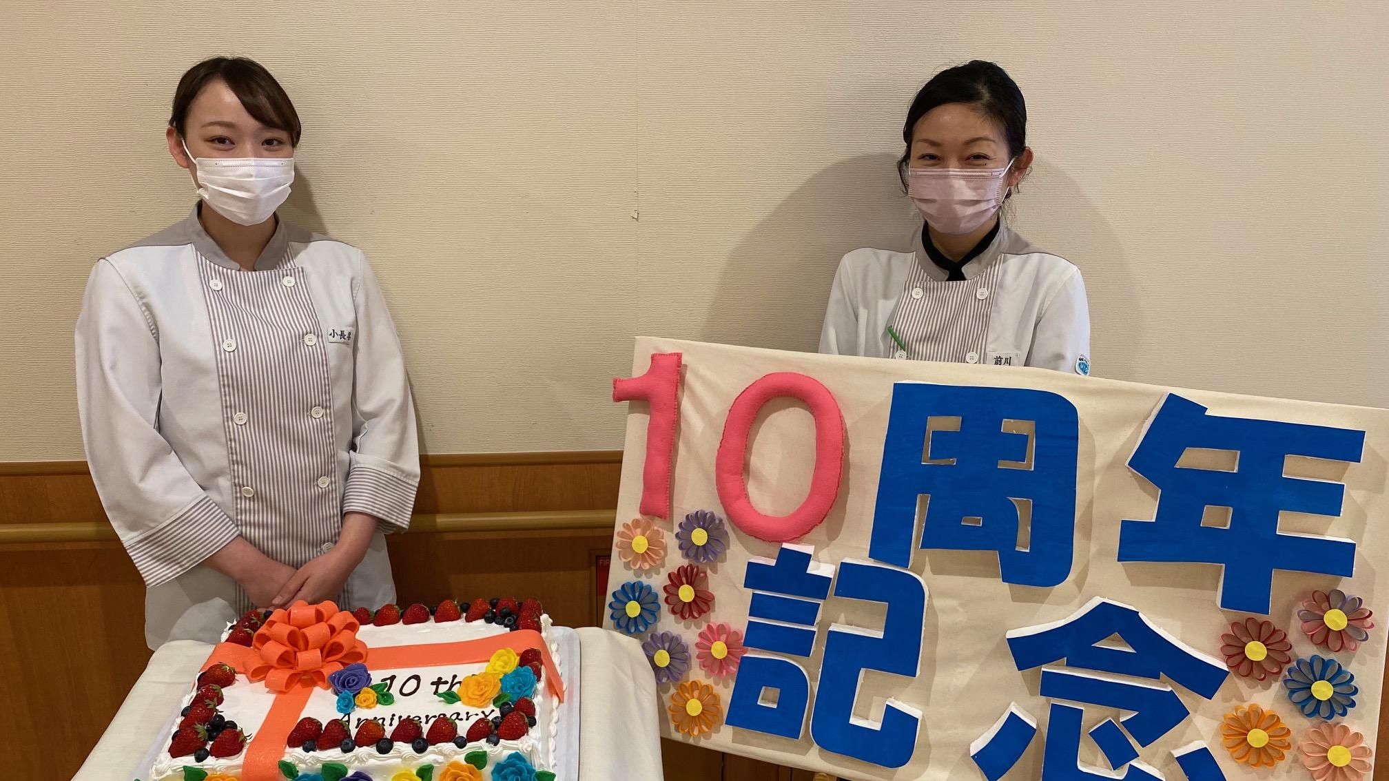 自慢の特製ケーキです！
