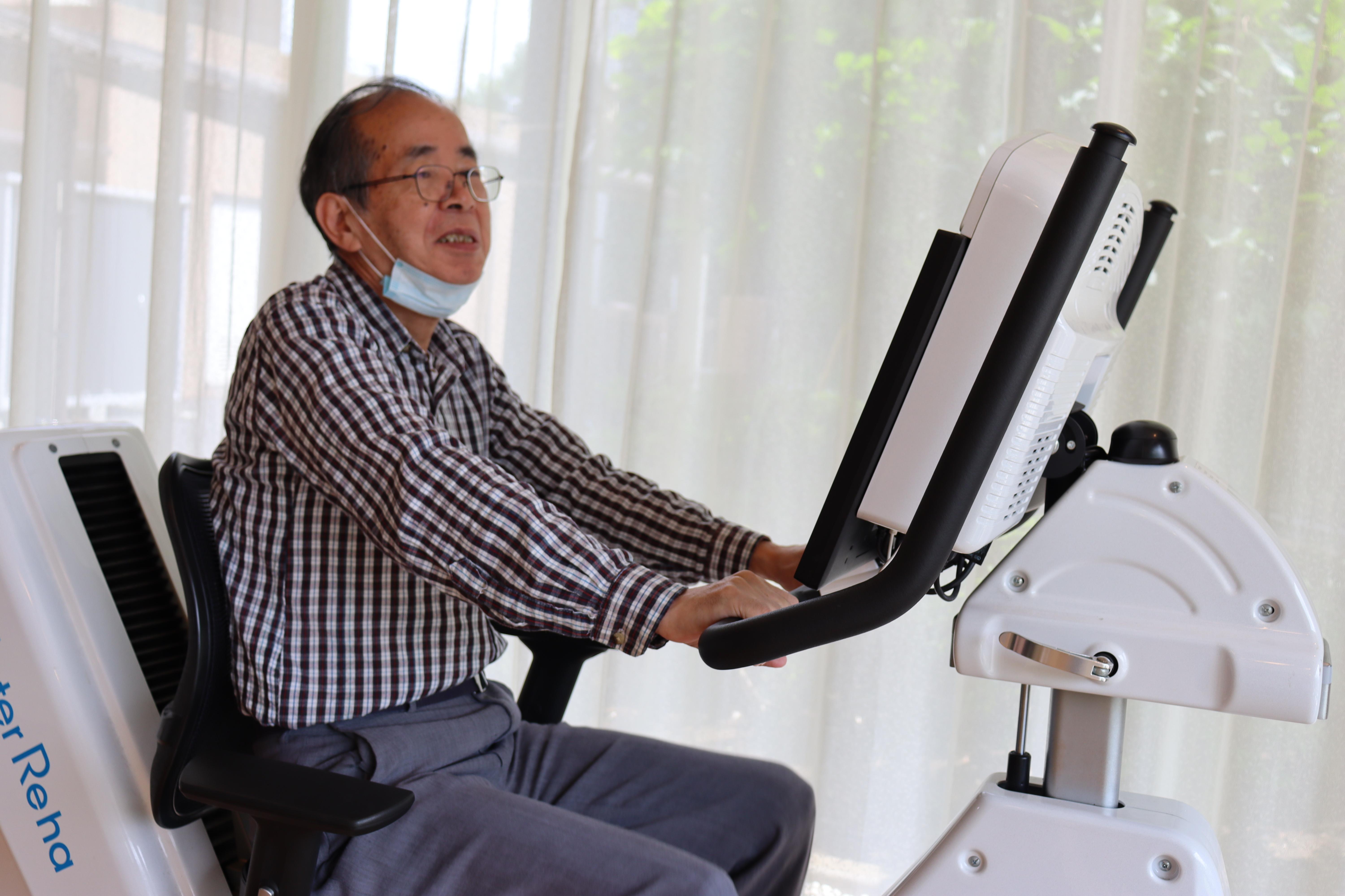 膝への負担が少ないです！