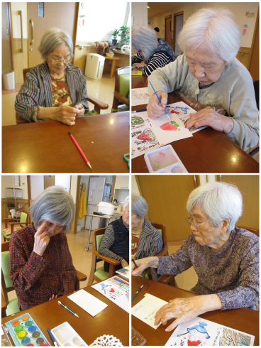 暑中お見舞い申し上げます 絵手紙クラブ ツクイ サンシャイン仙台 介護付有料老人ホーム 介護のことならツクイ 暑中お見舞い申し上げます 絵手紙クラブ ツクイ サンシャイン仙台 介護付有料老人ホーム 介護のことならツクイ