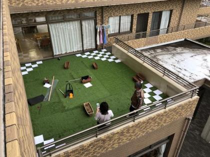 2fベランダで ツクイ サンシャイン保土ヶ谷 介護付有料老人ホーム 介護のことならツクイ 2fベランダで ツクイ サンシャイン保土ヶ谷 介護付有料老人ホーム 介護のことならツクイ