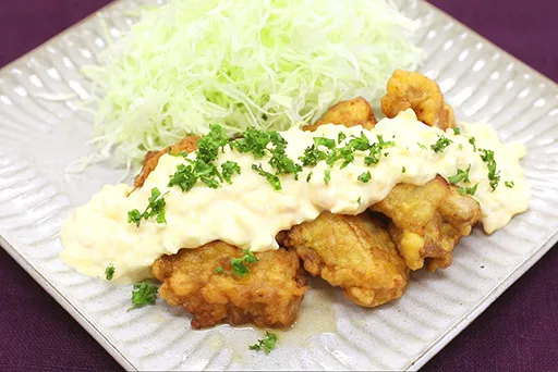 春キャベツとチキン南蛮